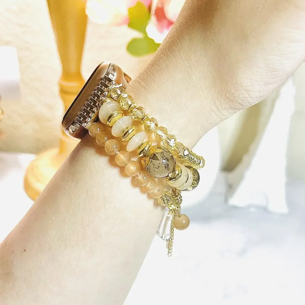 Beaded Bracelet Watchband for Apple Watch